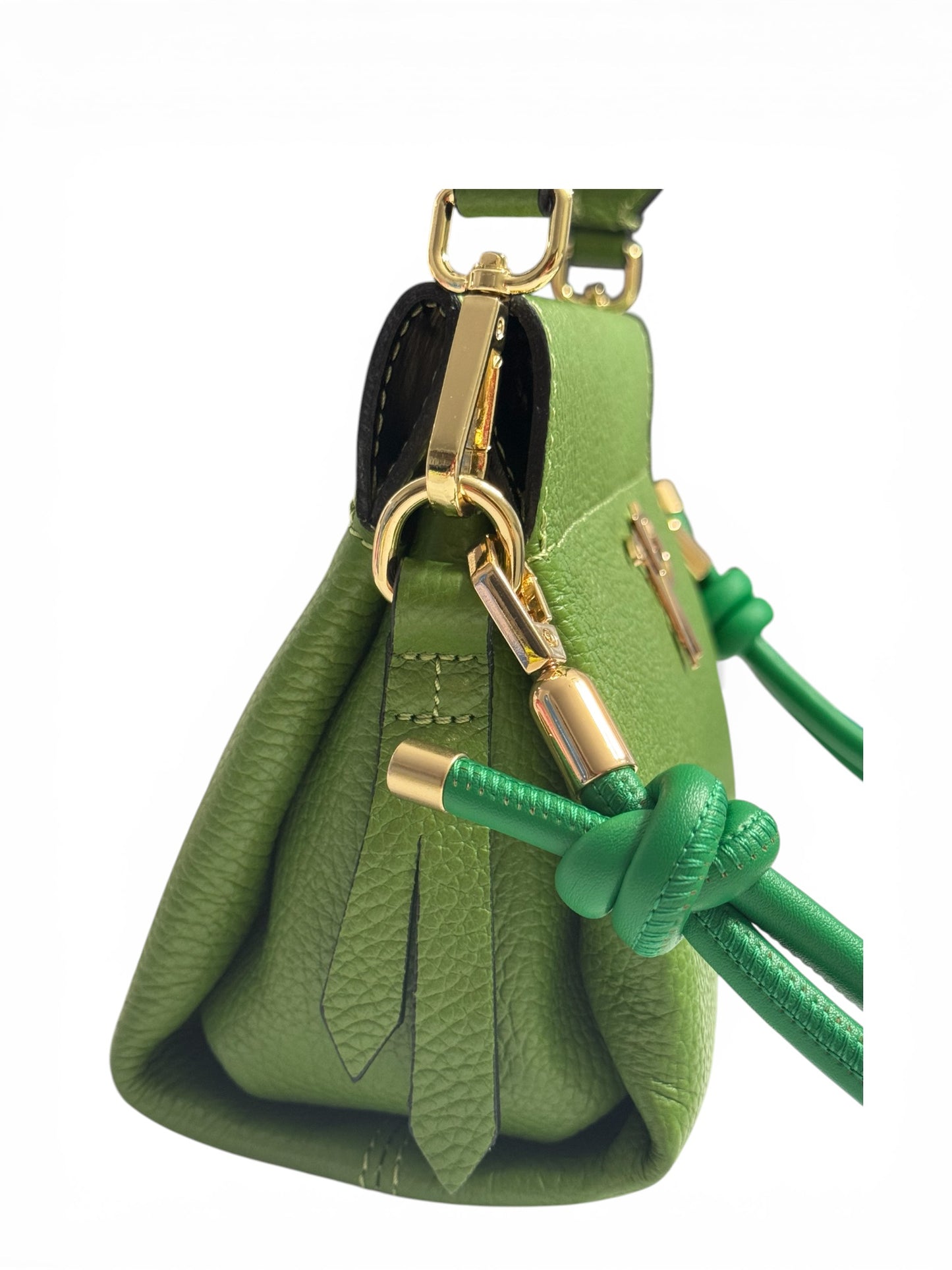 Borsa A Mano In Pelle Dollaro.