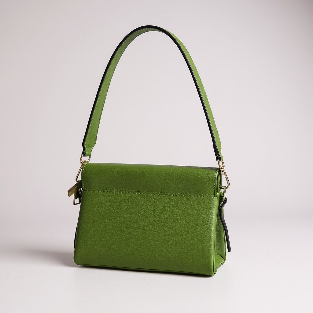 Borsa A Mano In Pelle Dollaro.