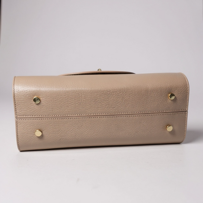 Borsa a Mano in Pelle con Tracolla