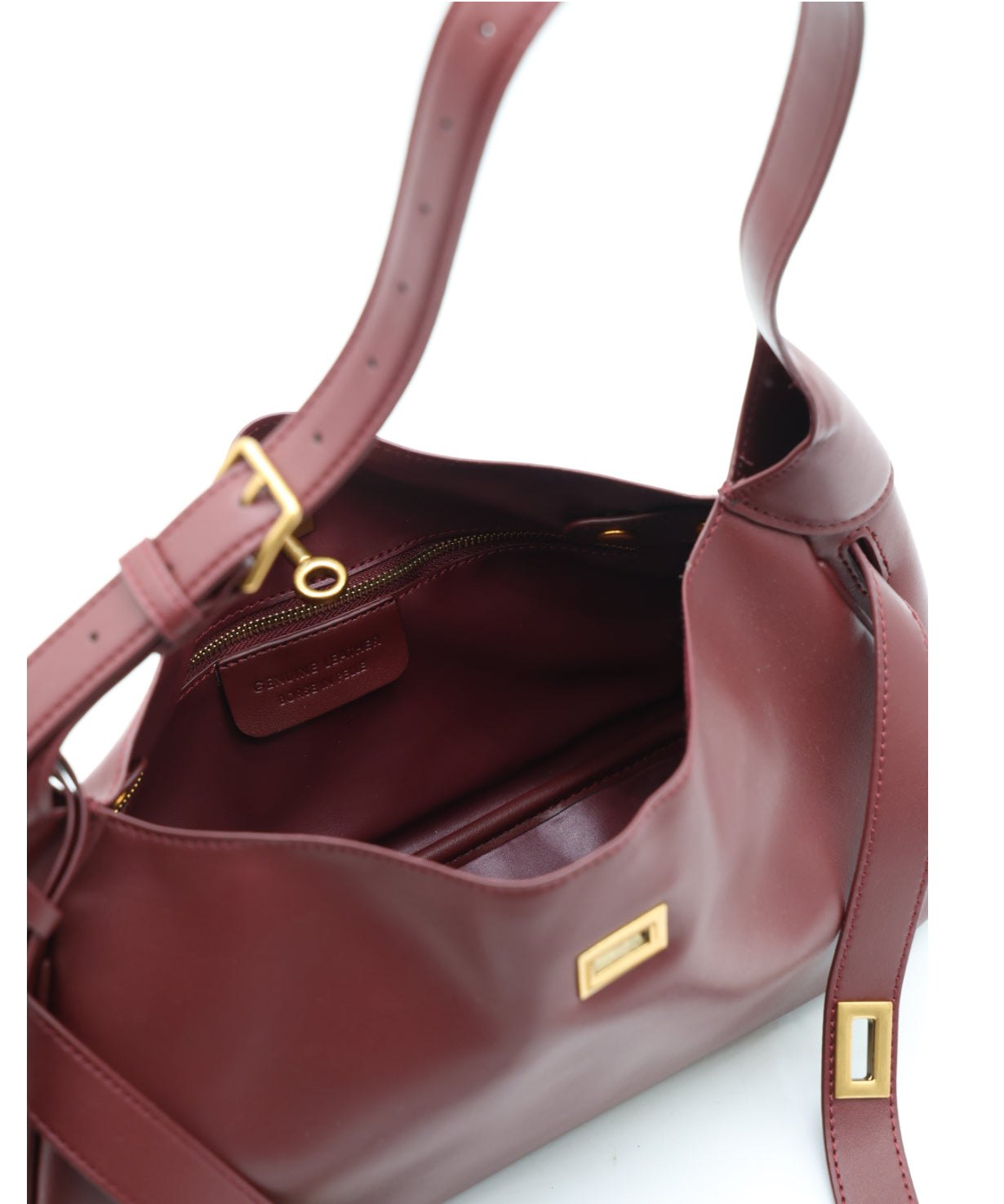 Borsa a Spalla in Vera Pelle con Fibbia