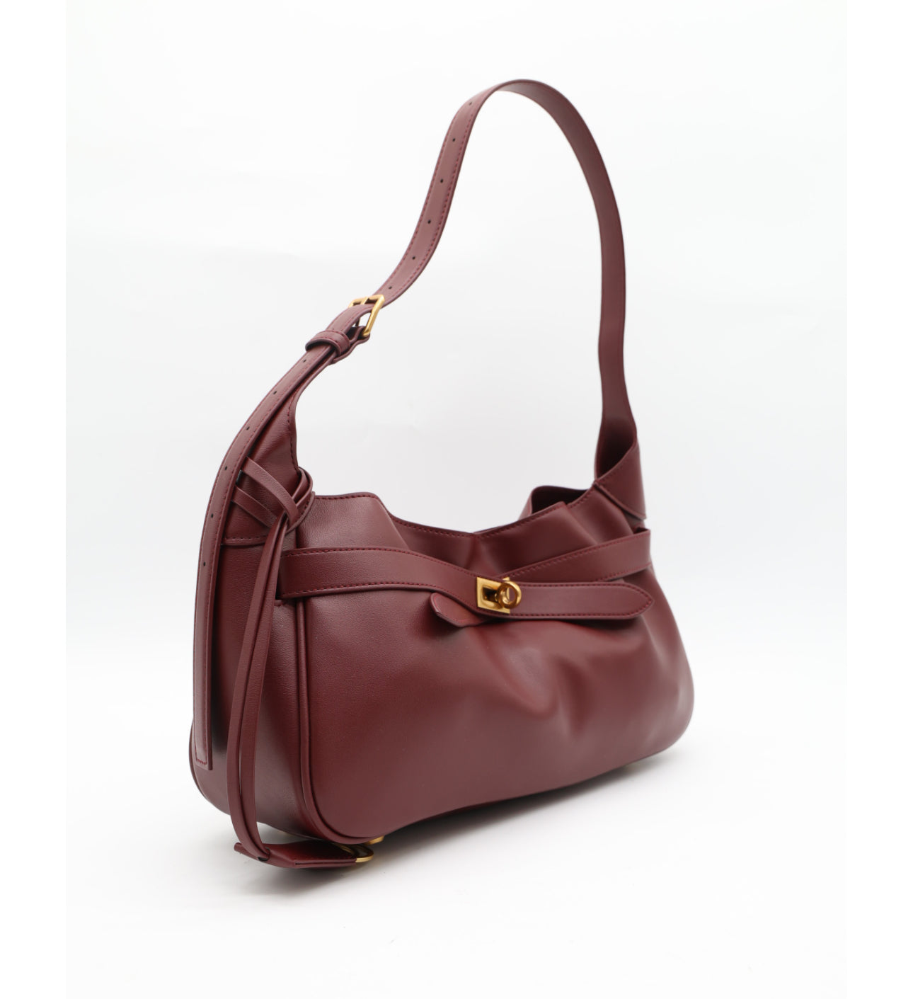 Borsa a Spalla in Vera Pelle con Fibbia