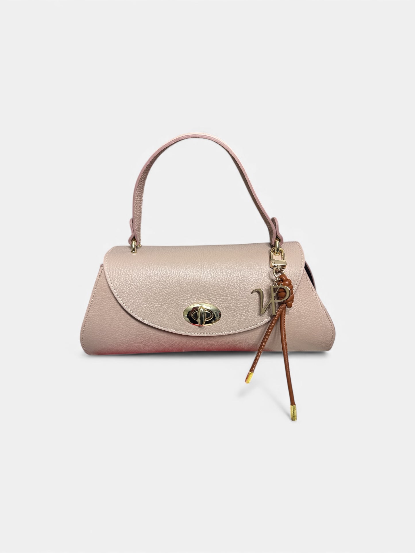 Borsa a Mano in Pelle con Tracolla