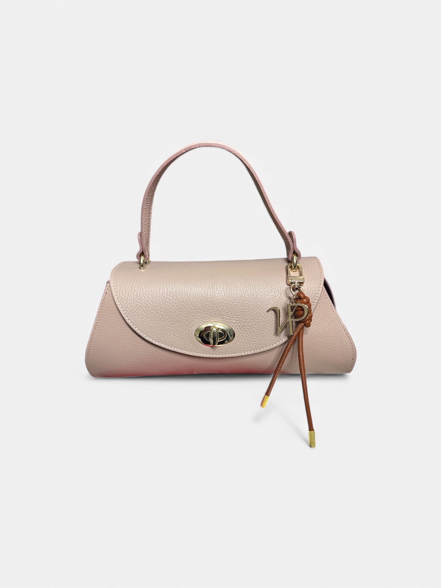 Borsa a Mano in Pelle con Tracolla