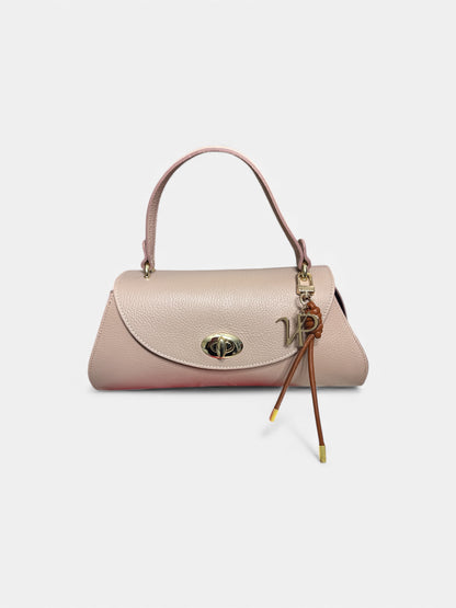 Borsa a Mano in Pelle con Tracolla