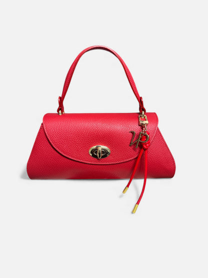 Borsa a Mano in Pelle con Tracolla