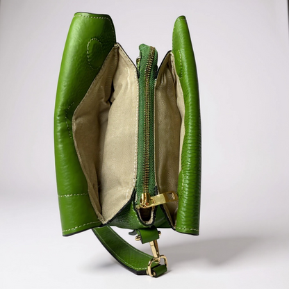 Borsa A Mano In Pelle Dollaro.