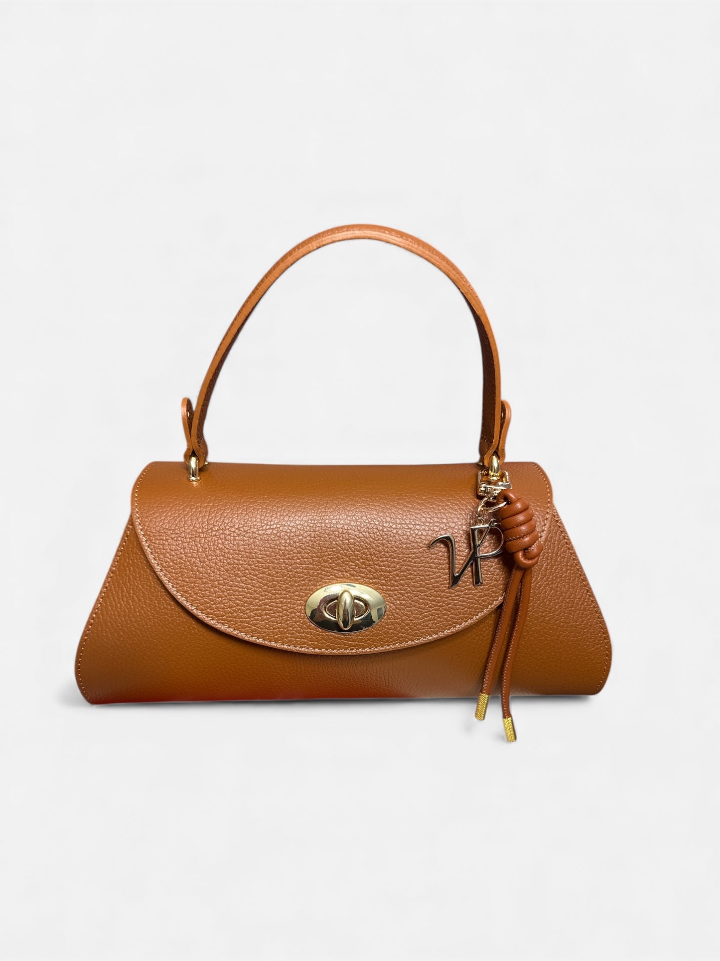 Borsa a Mano in Pelle con Tracolla