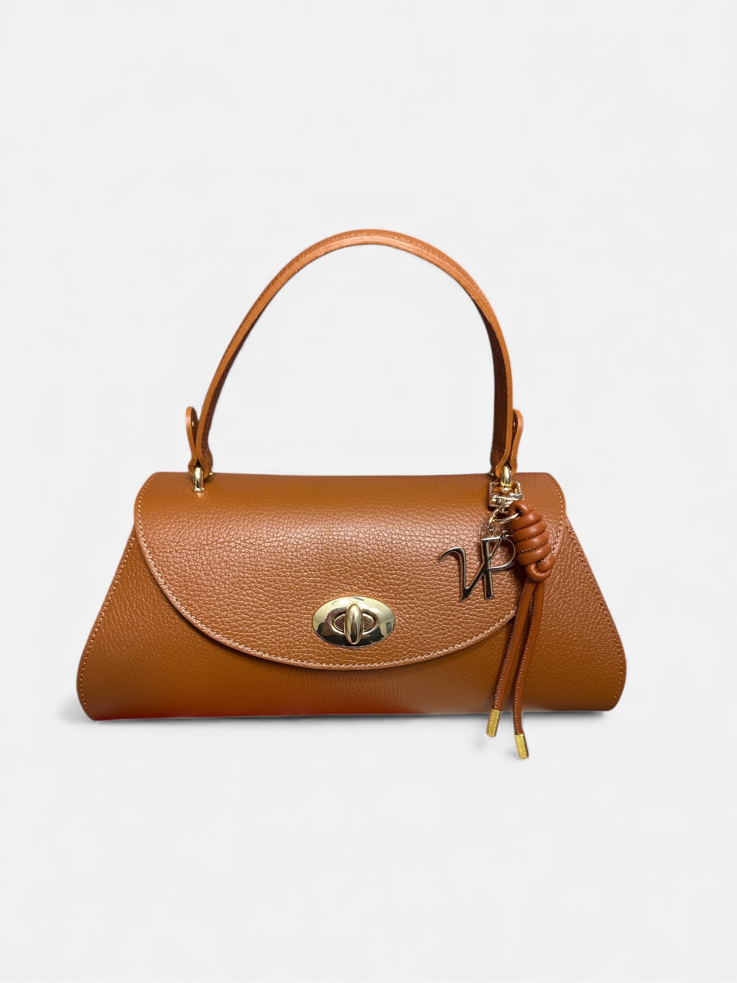 Borsa a Mano in Pelle con Tracolla