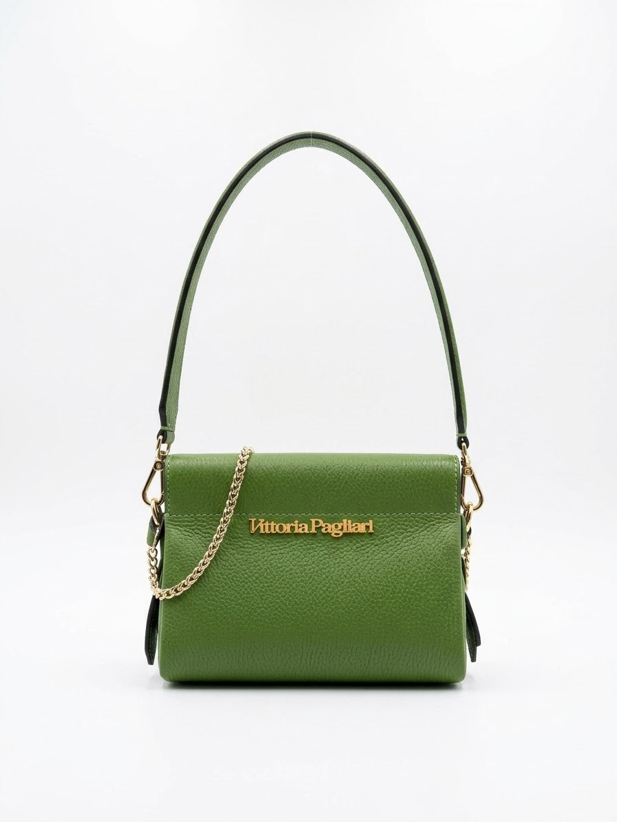 Borsa A Mano In Pelle Dollaro.