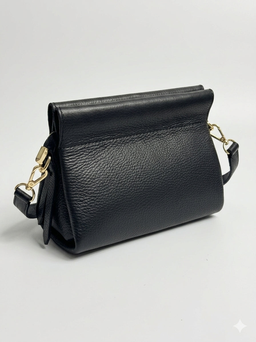 Borsa A Mano In Pelle Dollaro.
