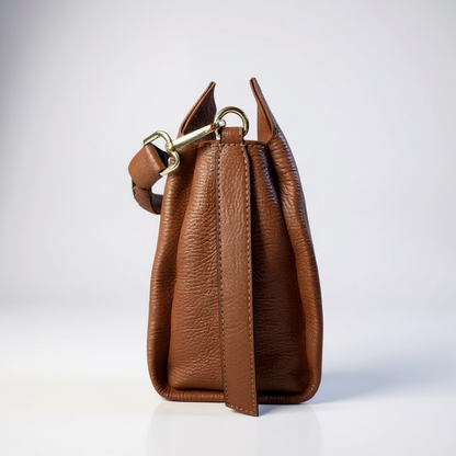 Borsa a Spalla con Manico Intrecciato