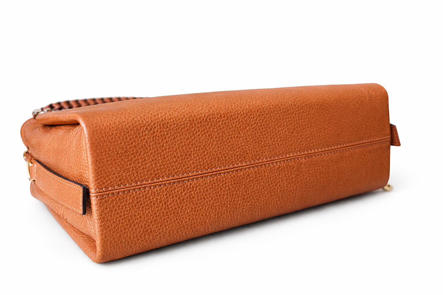 Borsa a Spalla con Manico Intrecciato