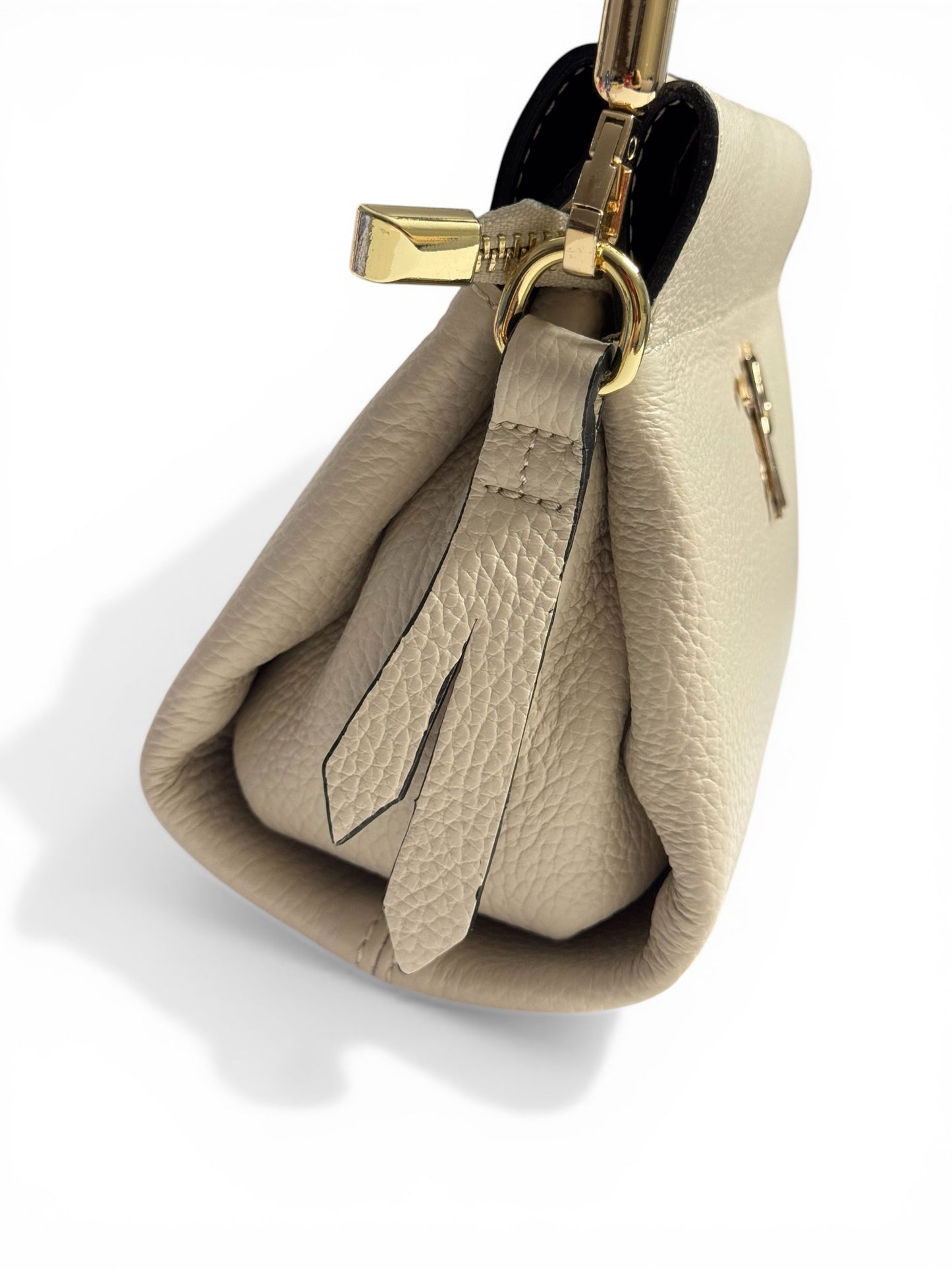 Borsa A Mano In Pelle Dollaro.