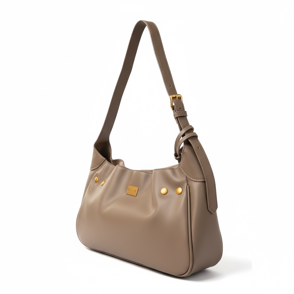 Borsa a Spalla in Vera Pelle con Fibbia
