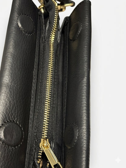 Borsa A Mano In Pelle Dollaro.